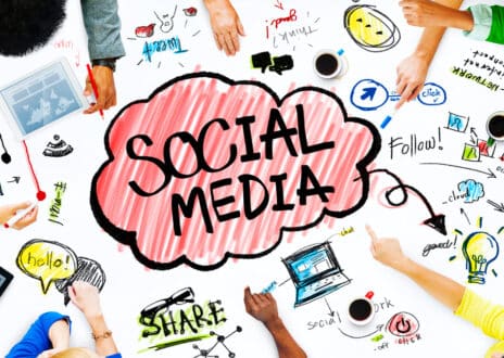 Business People with Social Media Concept - Infintech Designs