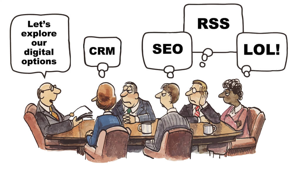 People talking about SEO