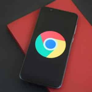 Google Chrome Logo on Mobile - Infintech Designs