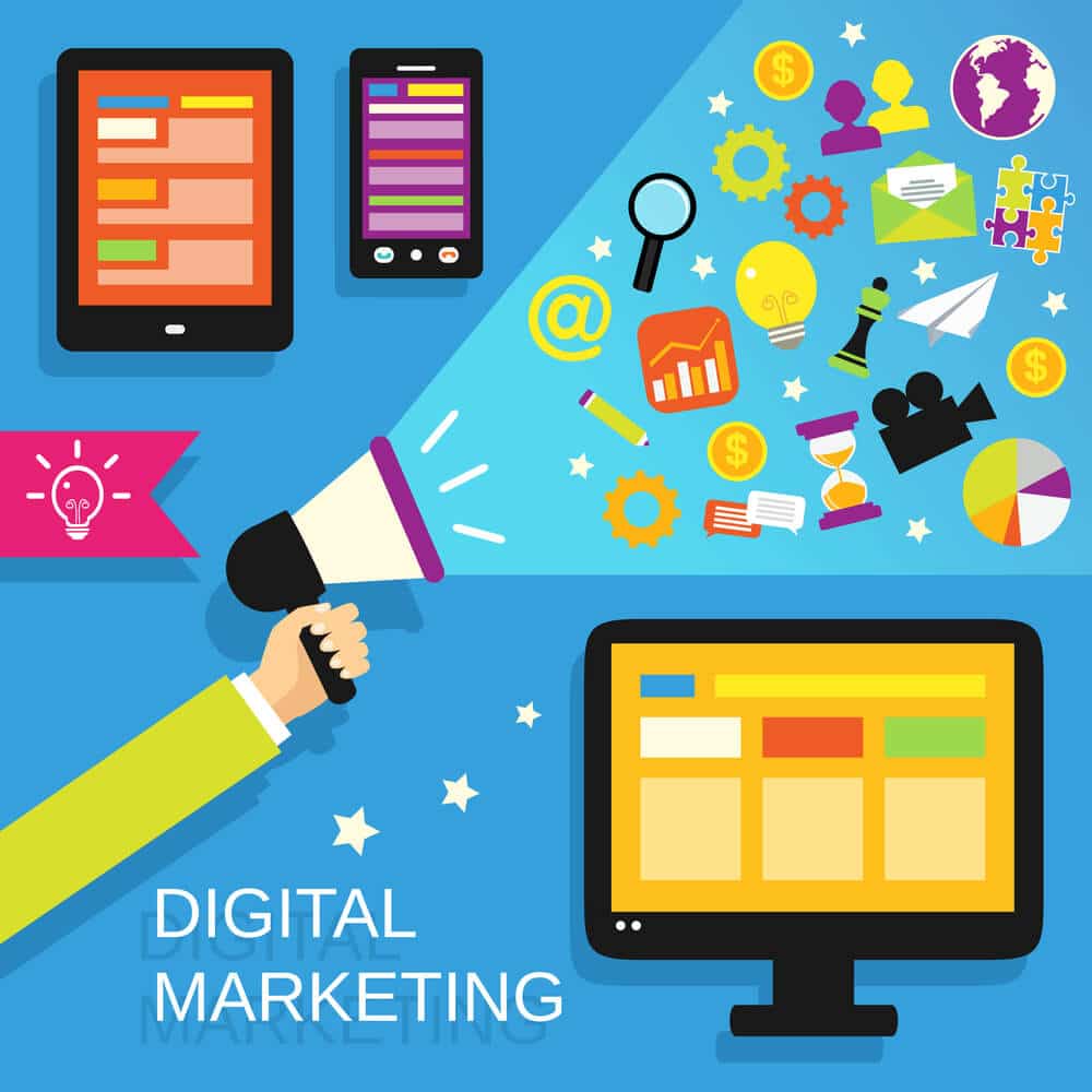 Digital marketing set - Infintech Designs