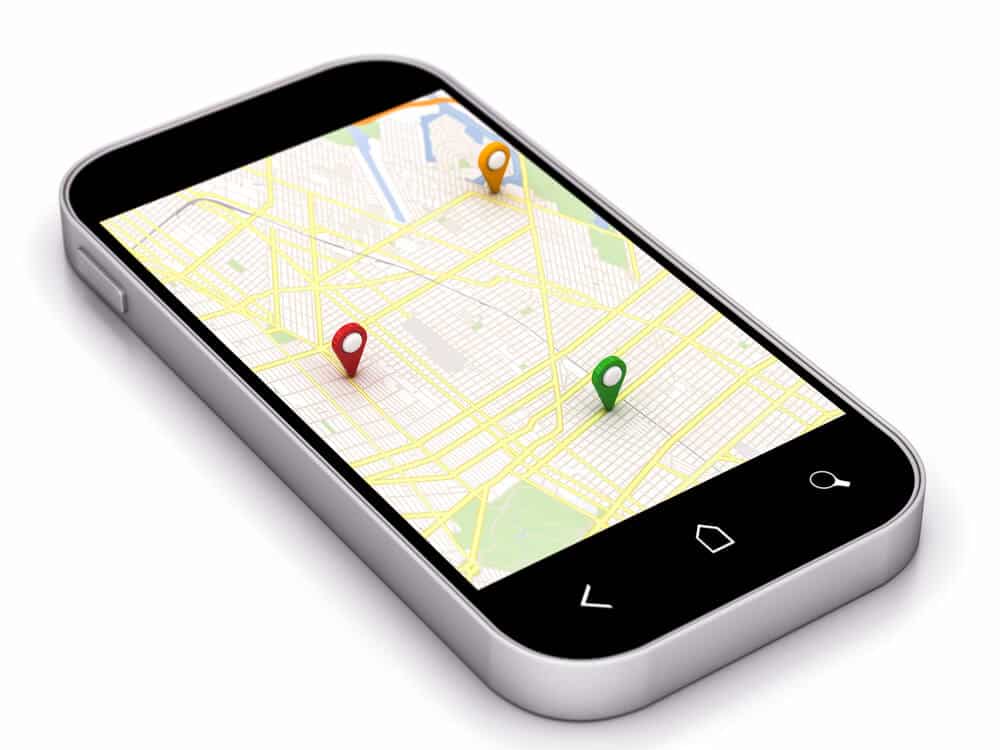 Google Maps on device