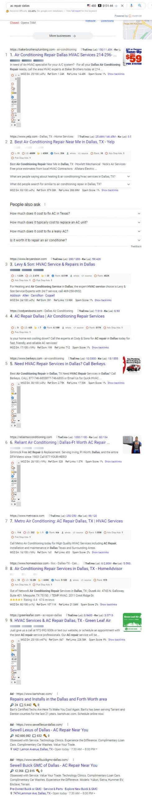 Organic SEO