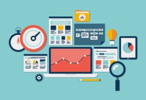 Website SEO and analytics icons - Infintech Designs
