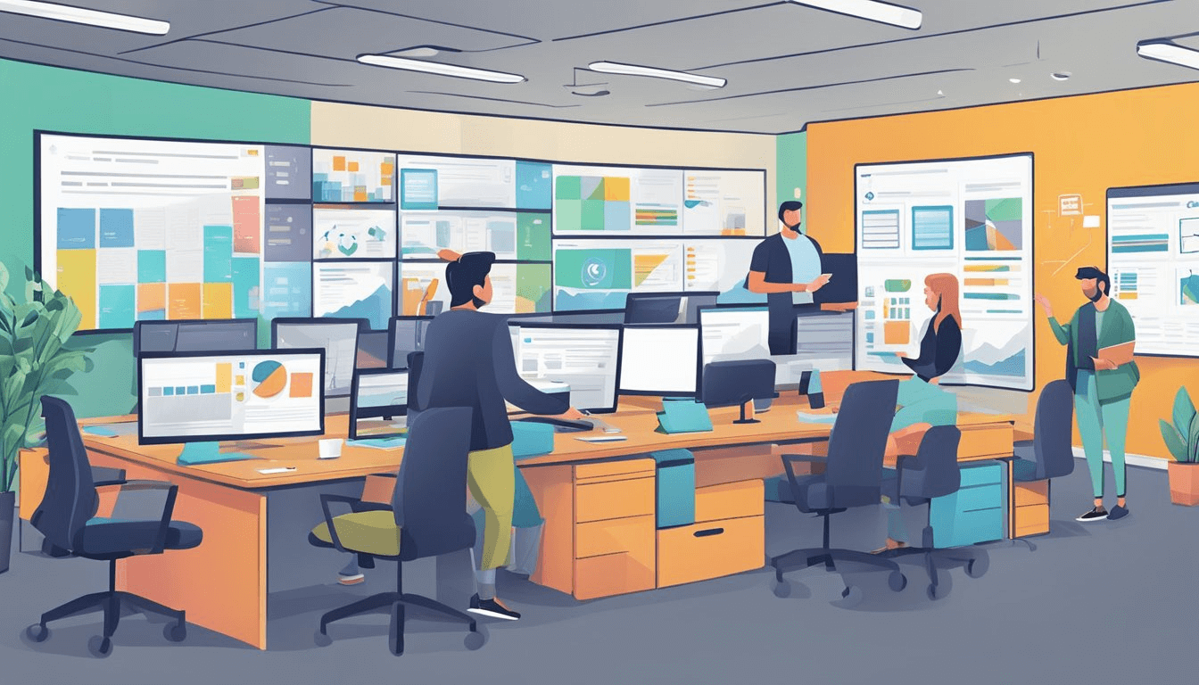digital marketing office setup